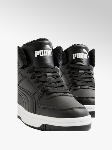 Puma Gef tterte Mid Cut Sneaker REBOUND JOY in Schwarz DEICHMANN AT